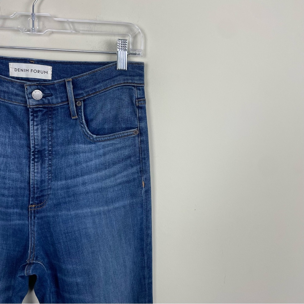 Aritiza Denim Forum The Lola High Rise Skinny Crop Jeans Size 30 - Picture 4 of 14